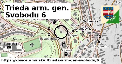 Trieda arm. gen. Svobodu 6, Košice