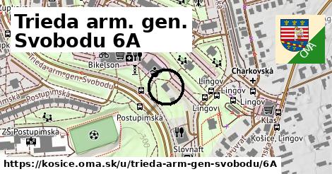 Trieda arm. gen. Svobodu 6A, Košice