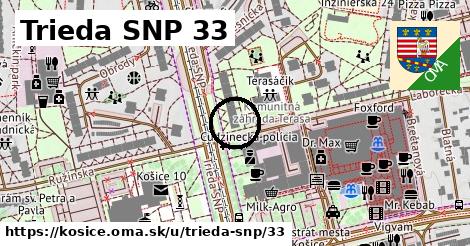 Trieda SNP 33, Košice