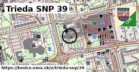 Trieda SNP 39, Košice