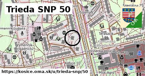 Trieda SNP 50, Košice