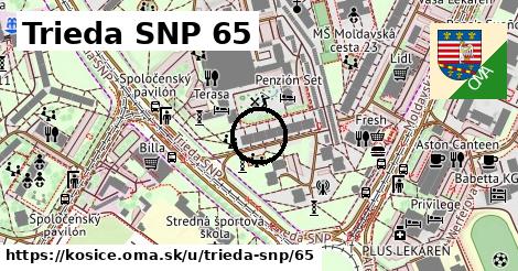 Trieda SNP 65, Košice