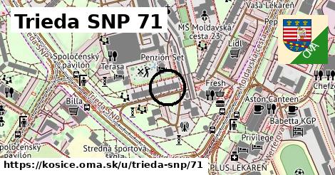 Trieda SNP 71, Košice