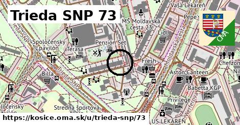 Trieda SNP 73, Košice