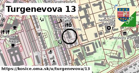 Turgenevova 13, Košice