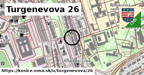 Turgenevova 26, Košice