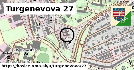 Turgenevova 27, Košice