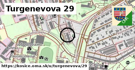 Turgenevova 29, Košice