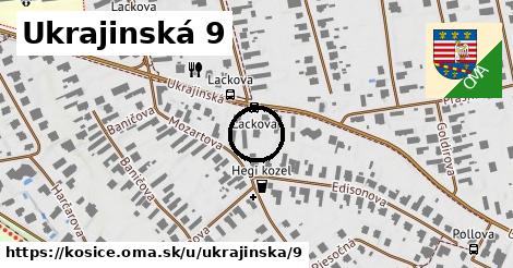 Ukrajinská 9, Košice