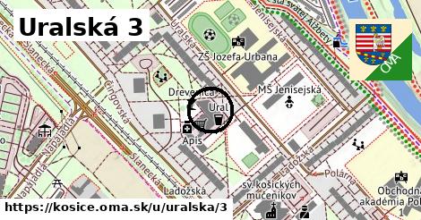 Uralská 3, Košice