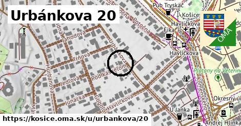 Urbánkova 20, Košice