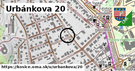 Urbánkova 20, Košice