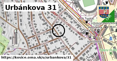 Urbánkova 31, Košice