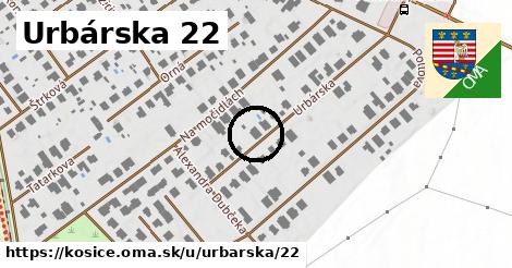 Urbárska 22, Košice