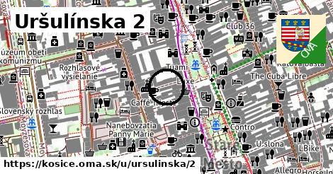 Uršulínska 2, Košice