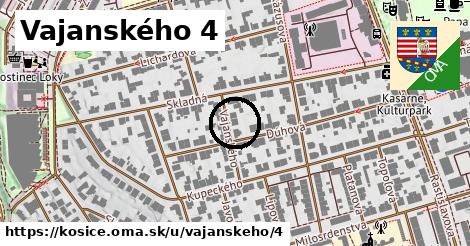 Vajanského 4, Košice