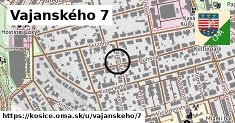 Vajanského 7, Košice