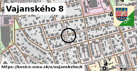 Vajanského 8, Košice