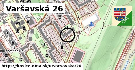 Varšavská 26, Košice