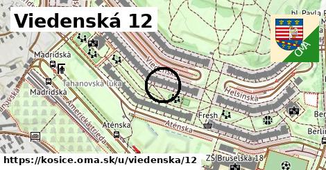 Viedenská 12, Košice