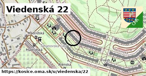 Viedenská 22, Košice