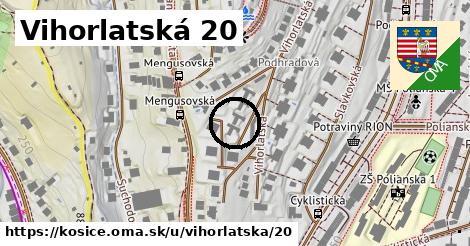 Vihorlatská 20, Košice