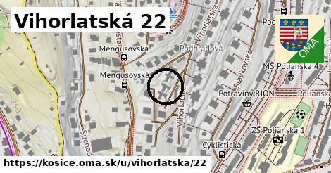 Vihorlatská 22, Košice