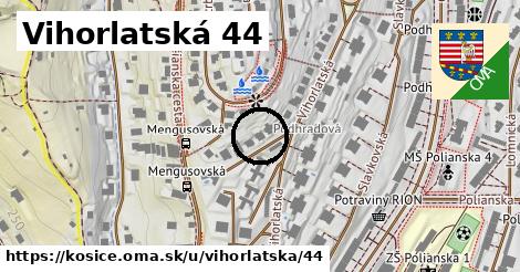 Vihorlatská 44, Košice