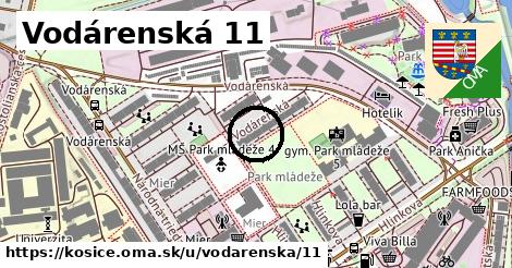 Vodárenská 11, Košice