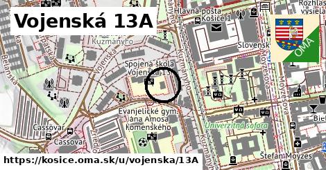 Vojenská 13A, Košice