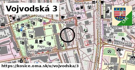 Vojvodská 3, Košice