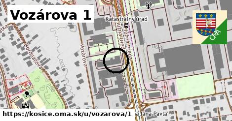 Vozárova 1, Košice