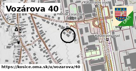 Vozárova 40, Košice