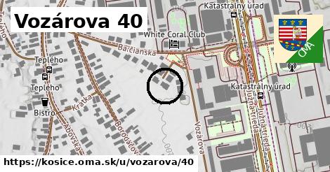 Vozárova 40, Košice