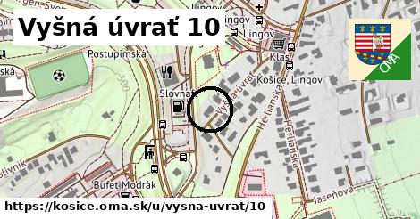 Vyšná úvrať 10, Košice