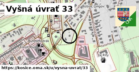 Vyšná úvrať 33, Košice