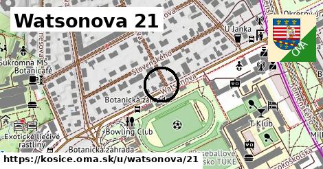 Watsonova 21, Košice