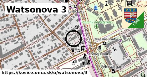 Watsonova 3, Košice