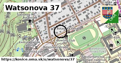 Watsonova 37, Košice