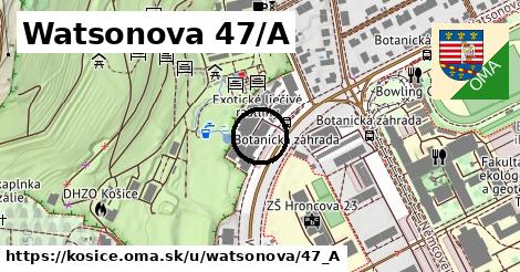 Watsonova 47/A, Košice