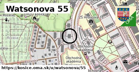 Watsonova 55, Košice