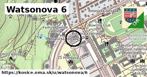 Watsonova 6, Košice