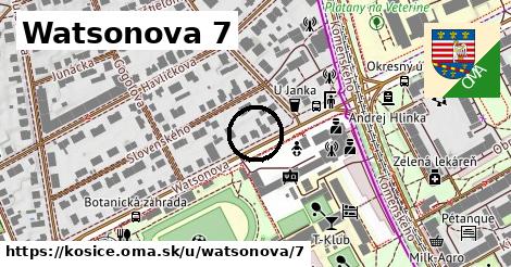 Watsonova 7, Košice