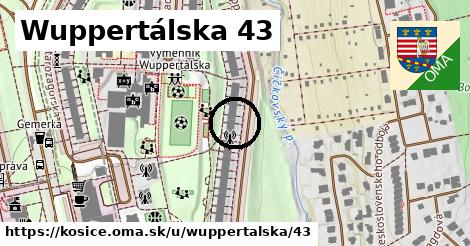 Wuppertálska 43, Košice