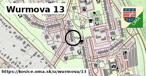 Wurmova 13, Košice