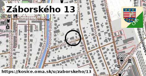 Záborského 13, Košice