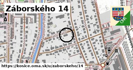 Záborského 14, Košice