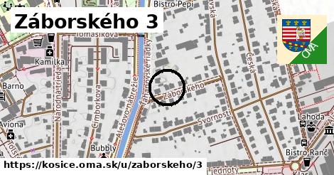 Záborského 3, Košice