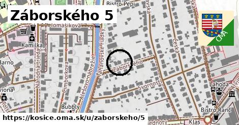 Záborského 5, Košice