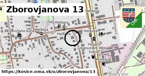 Zborovjanova 13, Košice